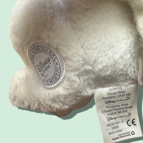 Disney Store Bolt The Dog Plush Stuffed Animal Toy 13” Tall White - Picture 7 of 9